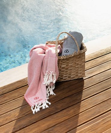 Lajel Luxury 2'li Takım %100 Pamuk Peştemal Plaj, Deniz, Spa Havlusu 90x170